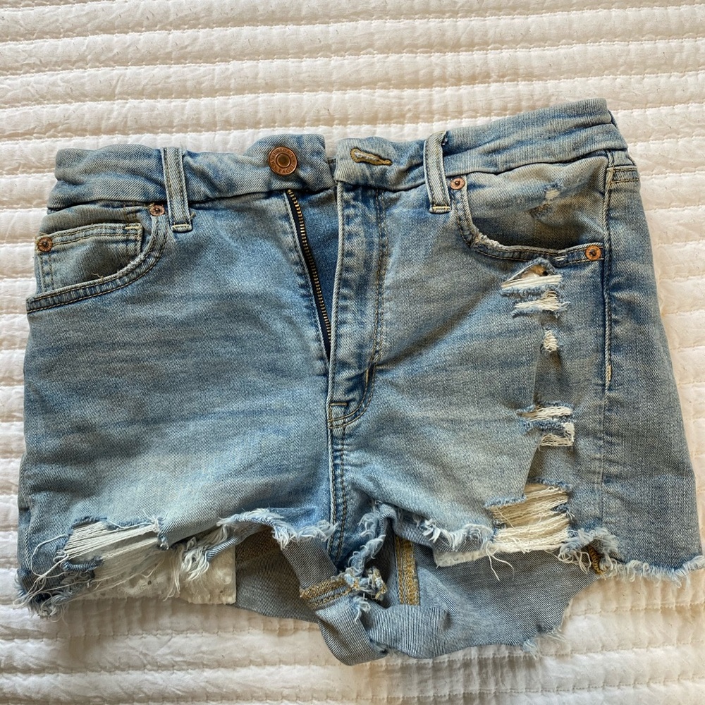 American Eagle Curvy Hi-Rise Shortie